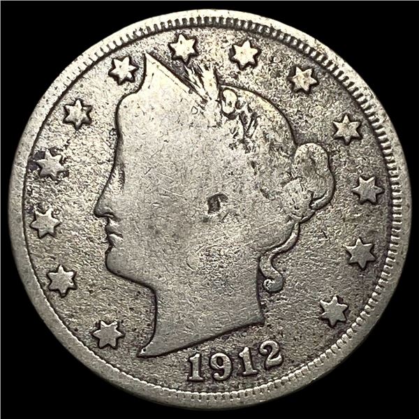 1912-D Liberty Head Nickel LIGHTLY CIRCULATED