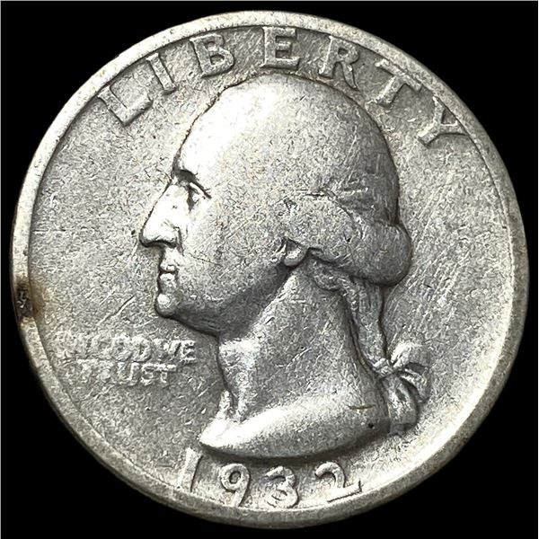 1932-D Silver Washington Quarter LIGHTLY  CIRCULATED