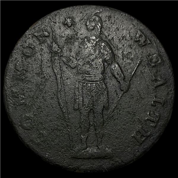 1788 Massachusetts Cent LIGHTLY CIRCULATED