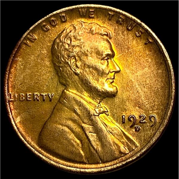 1929-D Lincoln Wheat Cent CHOICE BU