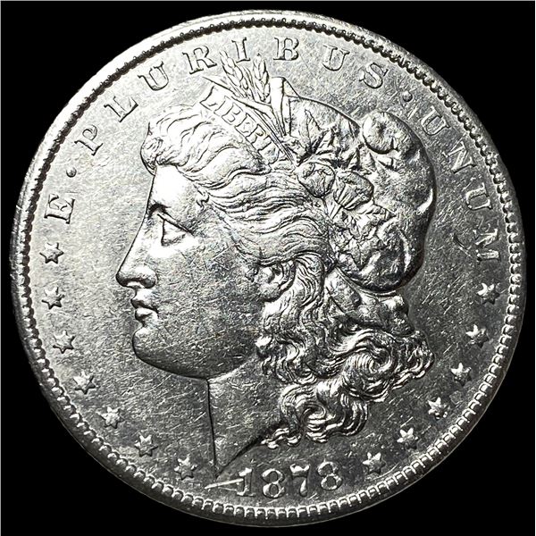 1878-CC Silver Morgan Dollar CHOICE AU