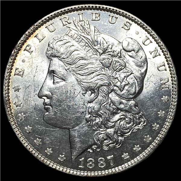 1887 Silver Morgan Dollar CHOICE BU