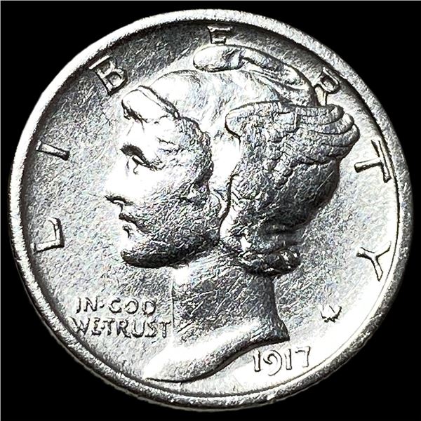 1917-S Silver Mercury Dime UNCIRCULATED