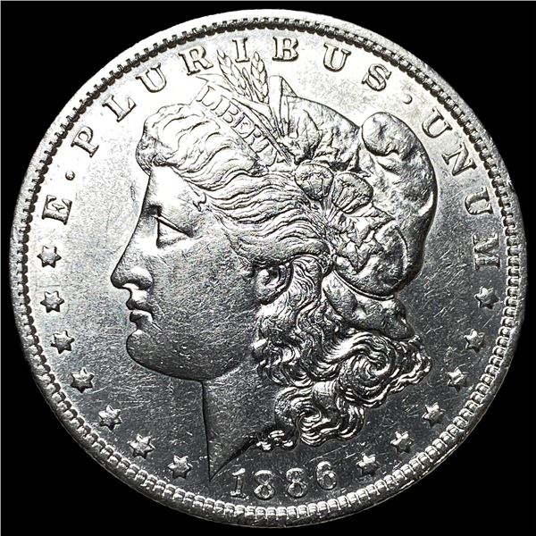 1886-O Morgan Silver Dollar CHOICE AU