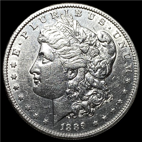 1889-S Silver Morgan Dollar CHOICE AU