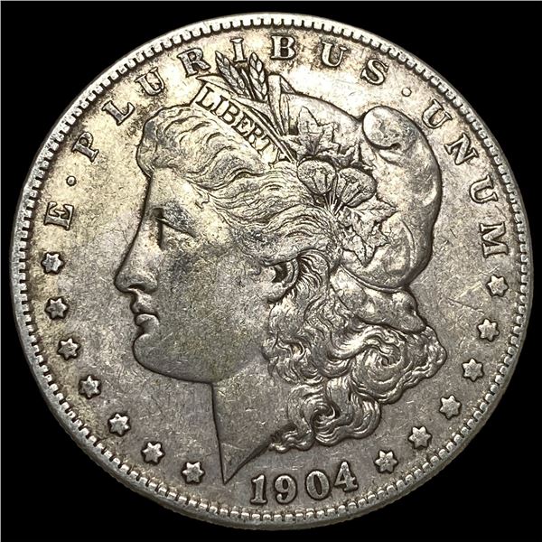1904-S Silver Morgan Dollar NEARLY  UNCIRCULATED