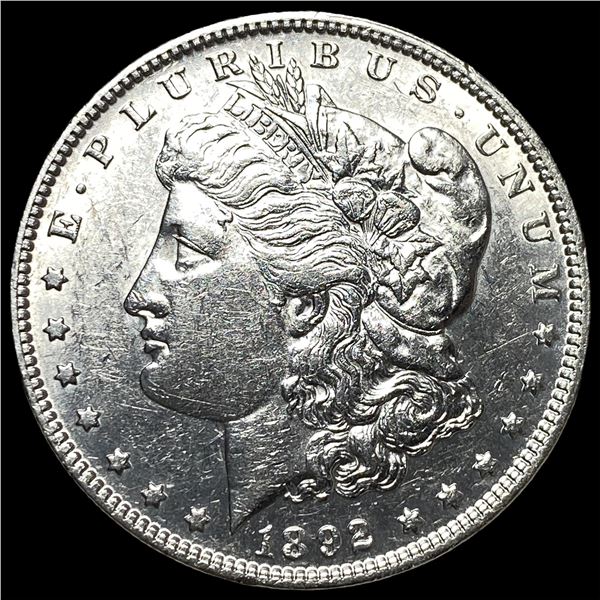 1892 Morgan Silver Dollar CLOSELY  UNCIRCULATED