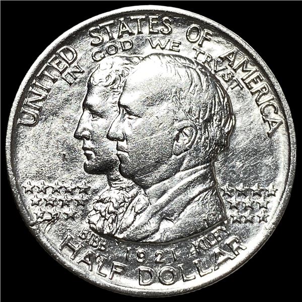1921 Silver Alabama Centennial Half Dollar GEM BU