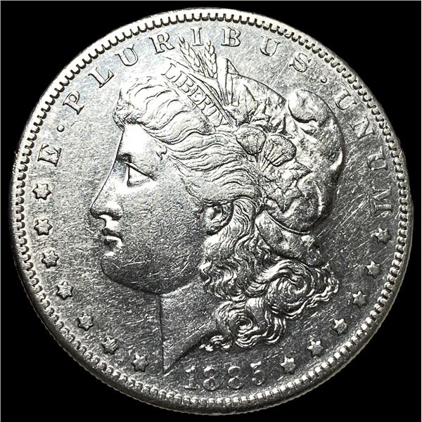 1885-S Silver Morgan Dollar CHOICE AU