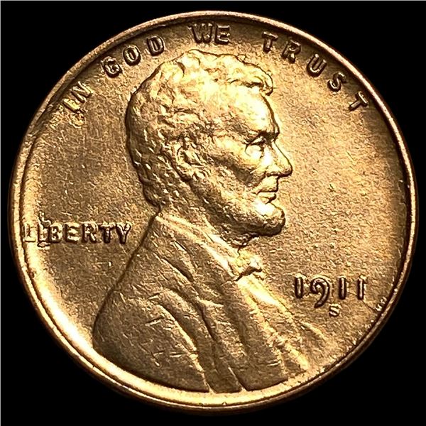 1911-S Lincoln Wheat Cent UNCIRCULATED