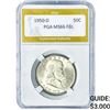 Image 1 : 1950-D Franklin Half Dollar PGA MS66FBL