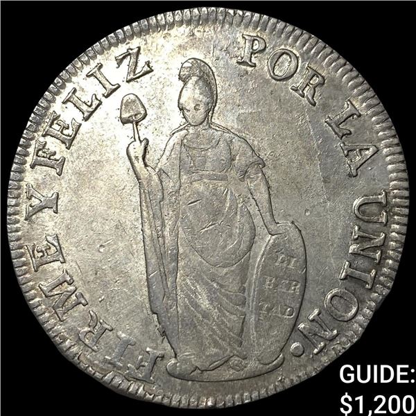 1835 MT Peru Silver 8 Reales