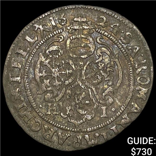 1540 German States Saxony Silver Groschen
