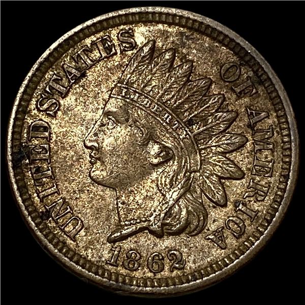 1862 Copper-Nickel Indian Head Cent  UNCIRCULATED