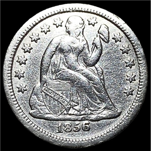 1856-O Silver Seated Liberty Dime  UNCIRCULATED