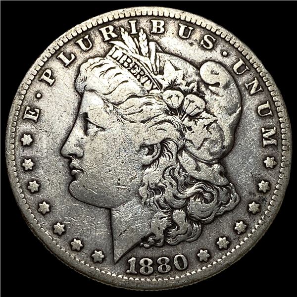 1880-S Silver Morgan Dollar LIGHTLY  CIRCULATED
