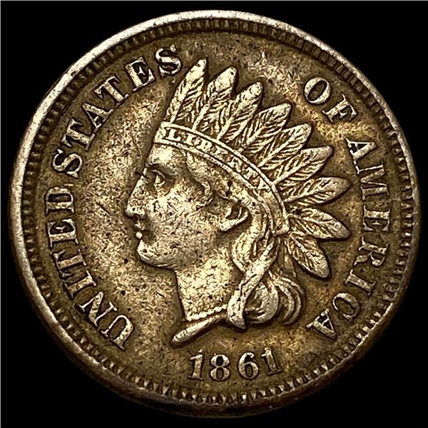 1861 Indian Head Cent CLOSELY UNCIRCULATED