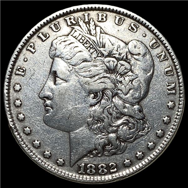 1882 Morgan Silver Dollar NEARLY UNCIRCULATED