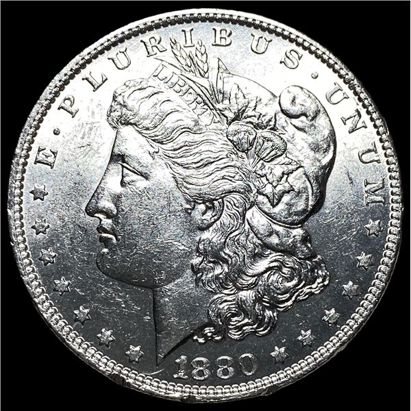 1880-O Micro O Morgan Silver Dollar UNCIRCULATED