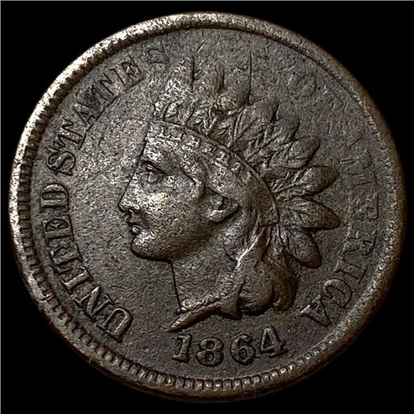 1864 Bronze Indian Head Cent CLOSELY  UNCIRCULATED