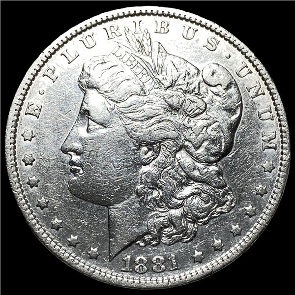 1881 Silver Morgan Dollar CLOSELY UNCIRCULATED