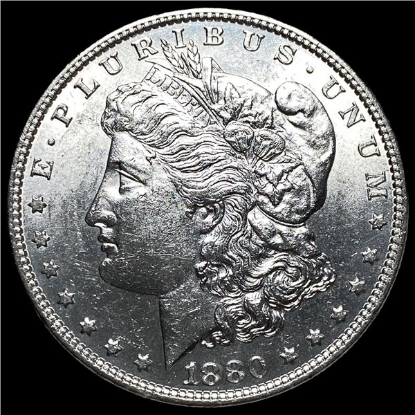 1880-O Micro O Morgan Silver Dollar UNCIRCULATED