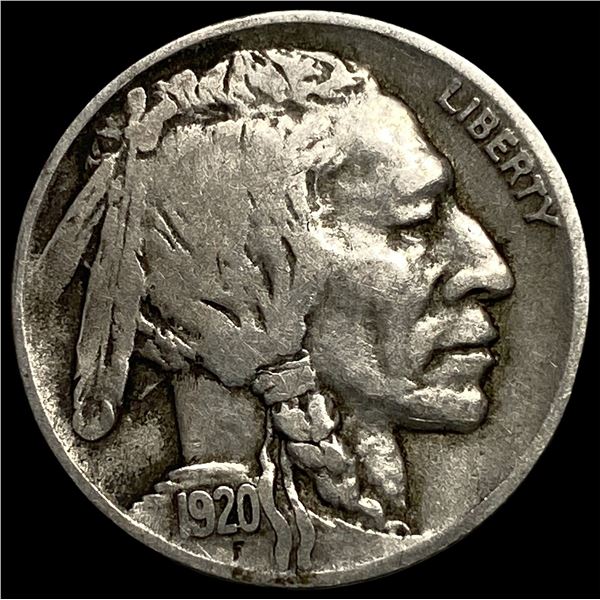 1920-D Buffalo Nickel NEARLY UNCIRCULATED