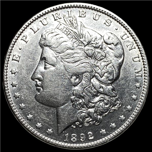 1892 Morgan Silver Dollar CHOICE AU