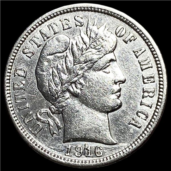 1916 Silver Barber Dime CHOICE BU