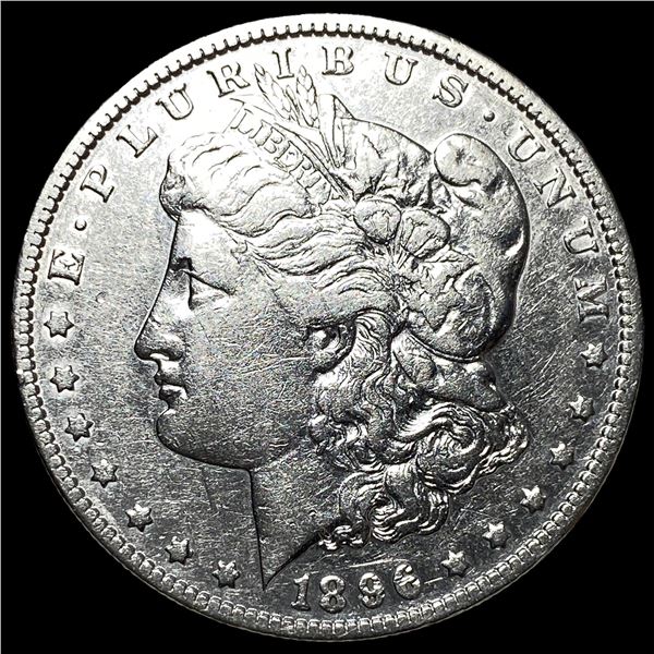 1896-O Silver Morgan Dollar NEARLY  UNCIRCULATED