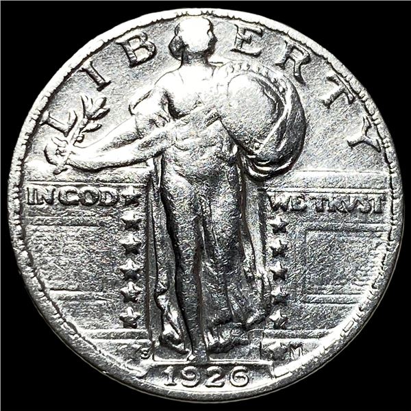 1926-S Silver Standing Liberty Quarter CLOSELY UNCIRCULATED
