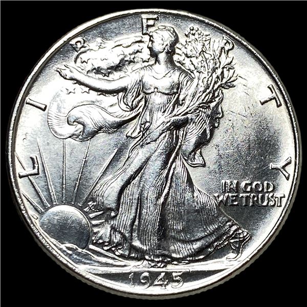 1945 Silver Walking Liberty Half Dollar  UNCIRCULATED