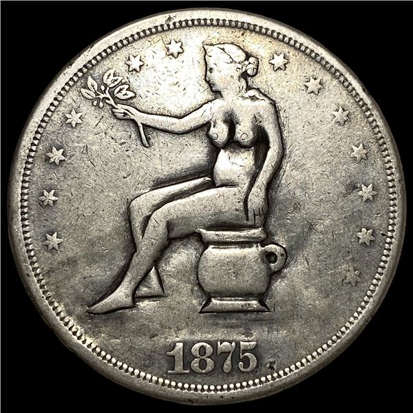 1875-S POTTY Silver Trade Dollar HIGH GRADE