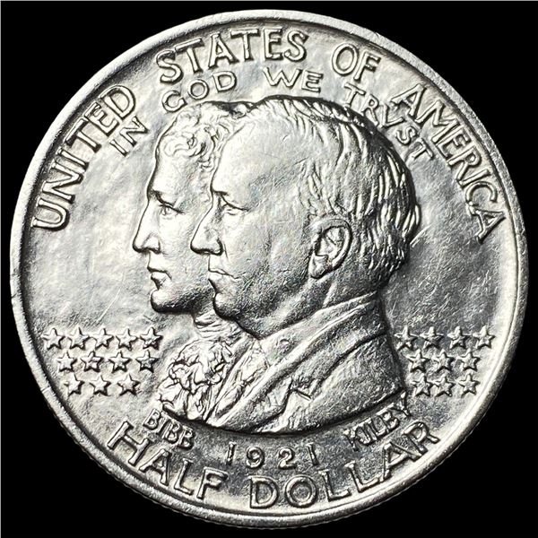 1921 Silver Alabama Centennial Half Dollar GEM BU