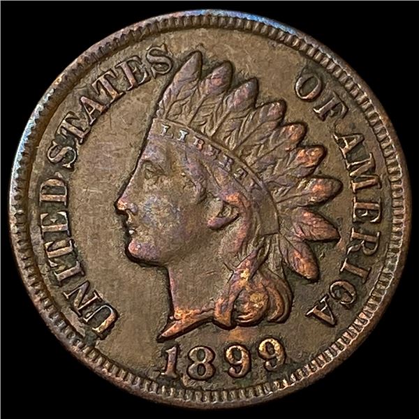 1899 Indian Head Cent CHOICE AU