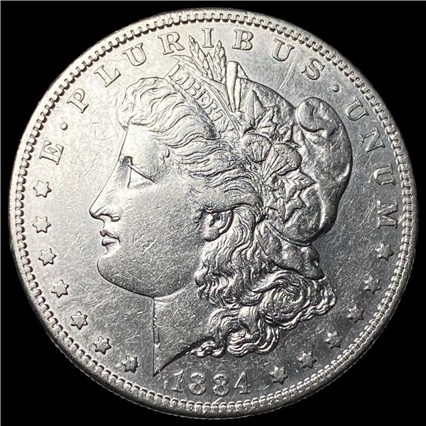 1884-S Morgan Silver Dollar CLOSELY UNCIRCULATED