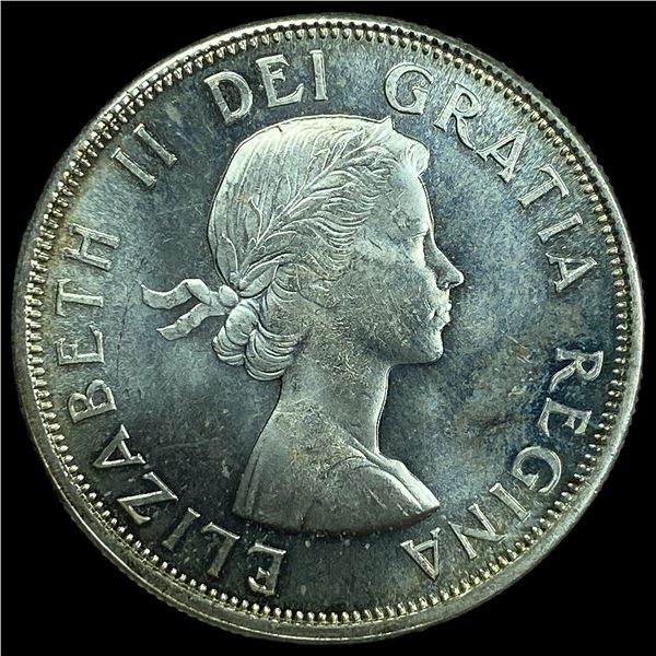 1963 Canada Silver 50 Cents GEM BU