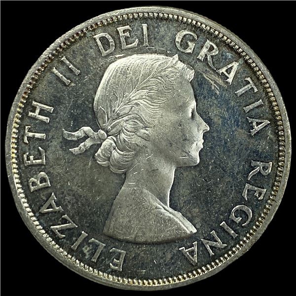 1963 Canada Silver Dollar GEM BU