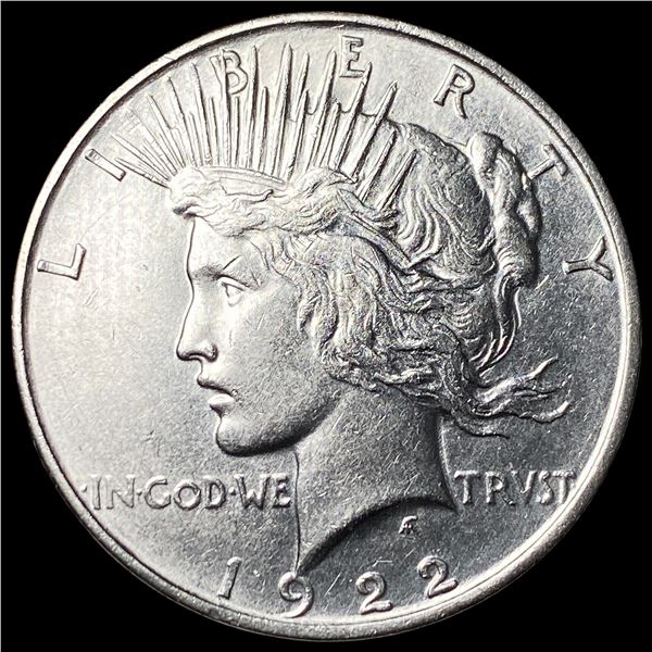 1922-D Silver Peace Dollar CHOICE BU