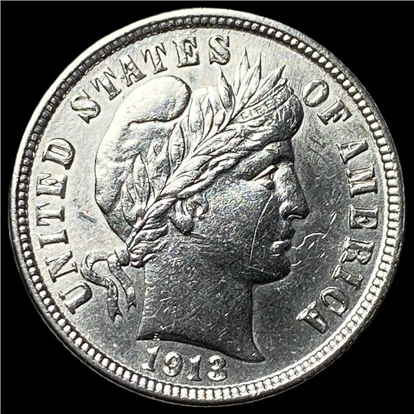 1913 Silver Barber Dime UNCIRCULATED