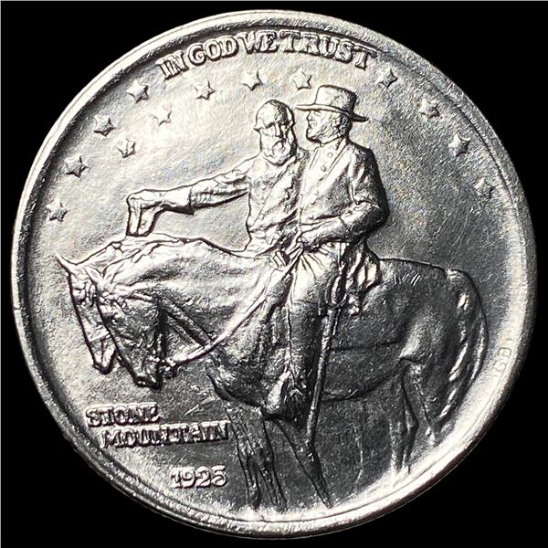 1925 Stone Mountain Silver Half Dollar GEM BU