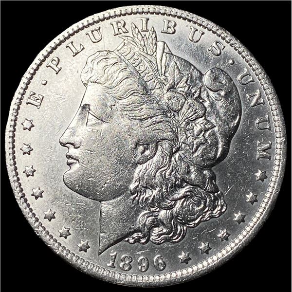 1896-O Morgan Silver Dollar CHOICE AU