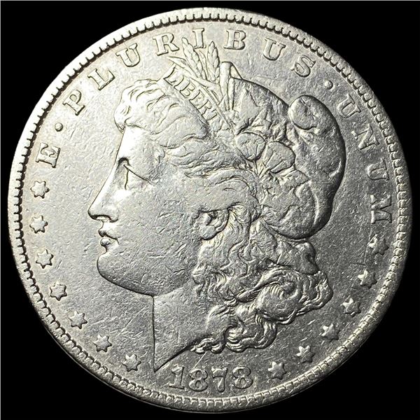 1878 Rev 79 Silver Morgan Dollar NEARLY UNCIRCULATED