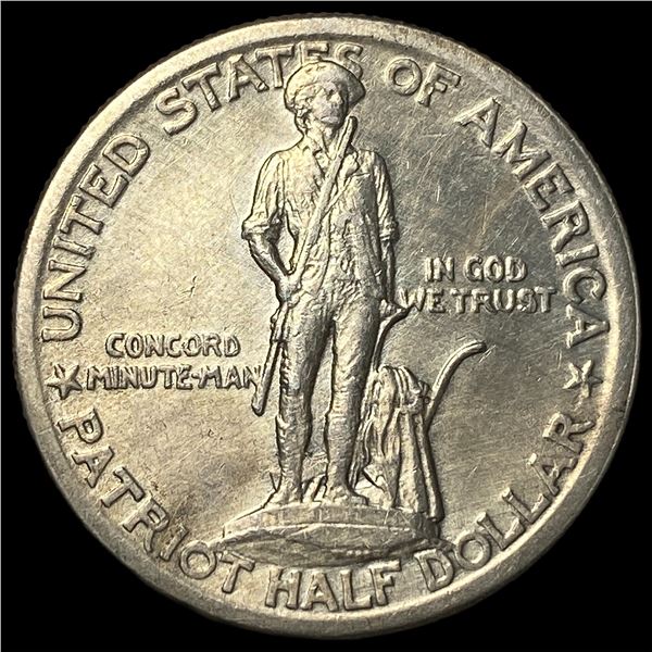 1925 Silver Lexington-Concord Half Dollar  UNCIRCULATED