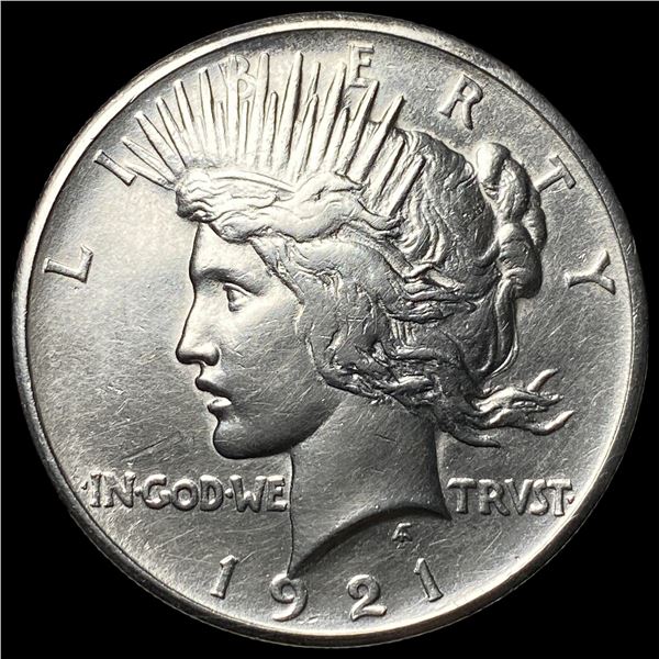 1921 Silver High Relief Peace Dollar UNCIRCULATED