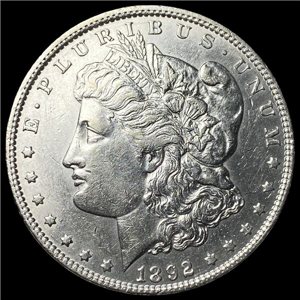 1892 Silver Morgan Dollar CHOICE AU
