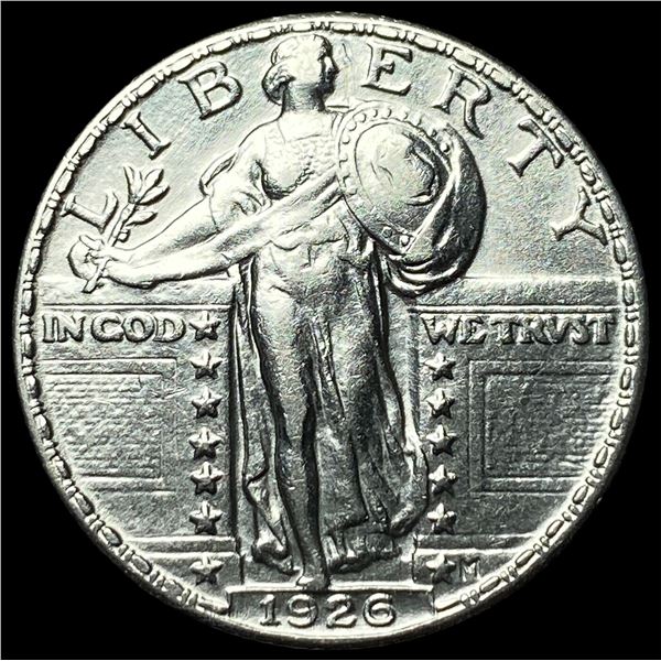 1926 Silver Standing Liberty Quarter UNCIRCULATED