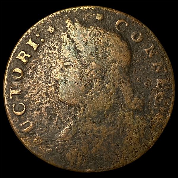 1787 Connecticut Copper Coin NEARLY  UNCIRCULATED