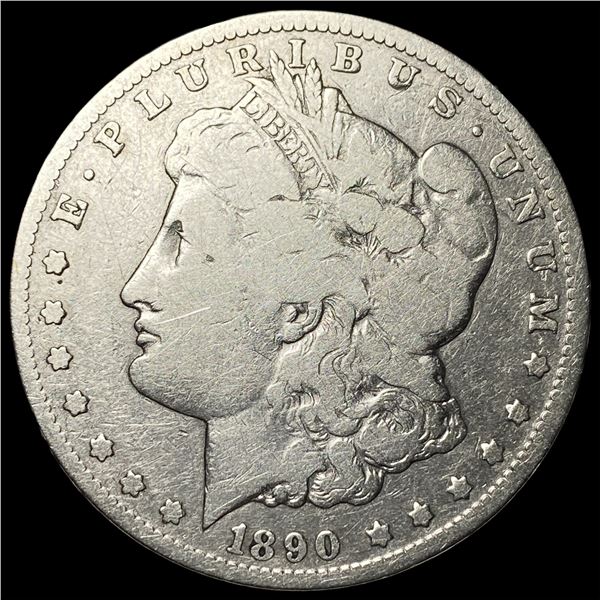 1890-CC Silver Morgan Dollar LIGHTLY  CIRCULATED