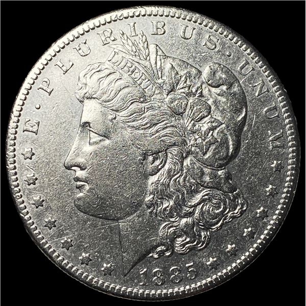 1885-S Silver Morgan Dollar CHOICE AU